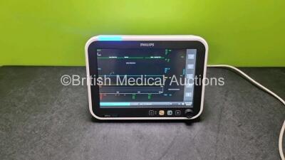 Philips Efficia CM120 Patient Monitor *Mfd 2020* (Powers Up) with NBP, SpO2, ECG, T1 and T2 Options *SN CN92382050*