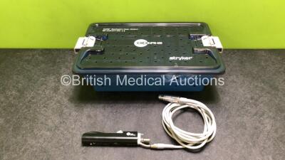 Stryker 5290-601-200 Core ESSX Handpiece in Tray