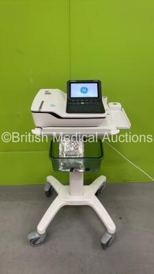 GE Healthcare MAC 2000 ECG Machine on Stand (Powers Up) *SN SRR18140189PA*