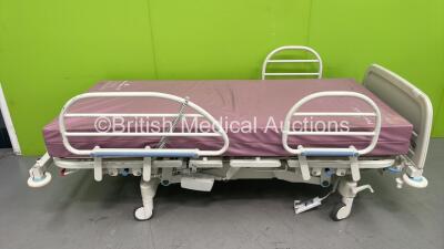 Huntleigh Contura Electric Hospital Bed with Mattress (No Power - Damaged Side Rail)