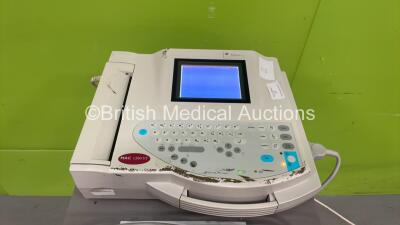 GE MAC 1200ST ECG Machine with 10 Lead ECG Lead on Stand (Powers Up) *SN 550055535* - 2