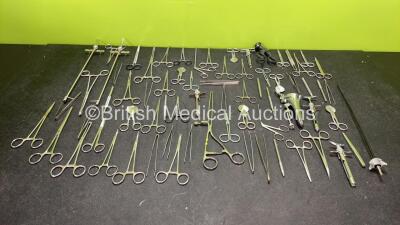 Job Lot of Various Surgical Instruments