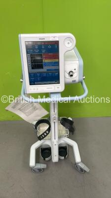 Philips Respironics V60 Ventilator Software Version 2.30 - Total Power on Hours 11482 with Hose (Powers Up)