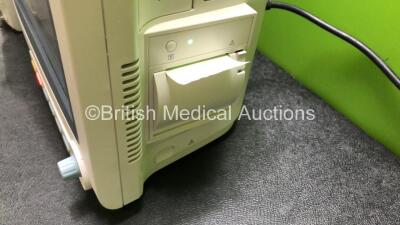 Mindray BeneView T5 Patient Monitor with Printer Option (Powers Up with Damage to Casing - See Photos) Including Mindray AG Gas Module with Water Trap and Mindray Beneview T1 Handheld Patient Module Including, ECG, SpO2, MP1, IBP, NIBP, T1 and T2 Options - 5