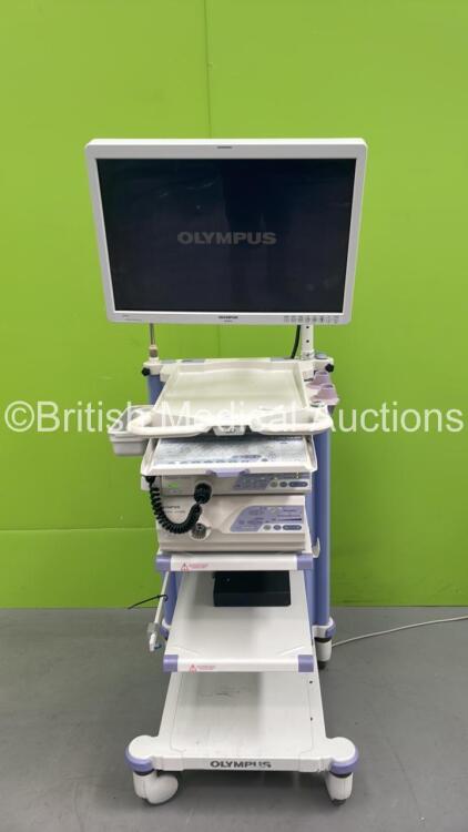 Olympus Stack System with Olympus OEV261H Monitor, Olympus Evis Lucera ...