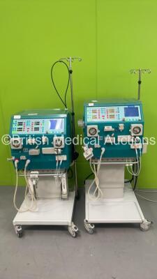 2 x Gambro AK 200 Ultra S Dialysis Machines - Software Version 11.11 (Both Power Up)