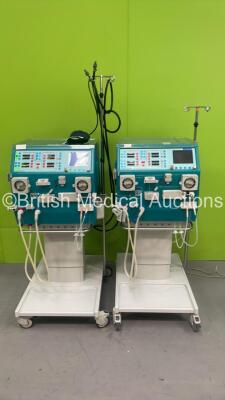 2 x Gambro AK200 Ultra S Dialysis Machines - Software Version 11.11 (Both Power Up)