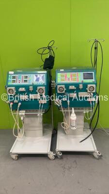 2 x Gambro AK200 Ultra S Dialysis Machines - Software Version 11.11 (Both Power Up)