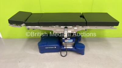 Maquet Getinge AlphaMaxx Electric Operating Table Ref 1133.2285 with Controller and Cushions (Powers Up) *S/N 01577*