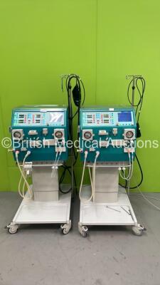 2 x Gambro AK 200 Ultra S Dialysis Machines - Software Version 11.11 (Both Power Up)