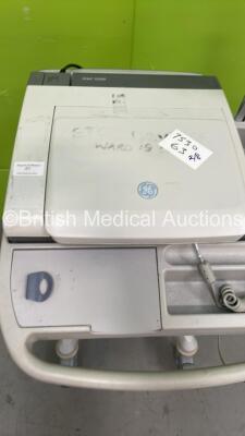 GE MAC 5500 ECG Machine on Stand with ECG Lead (Powers Up) - 4