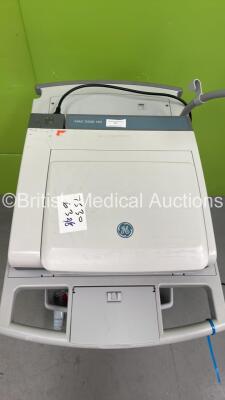 GE MAC 5500 ECG Machine on Stand with 10 Lead ECG Leads (Powers Up) - 3