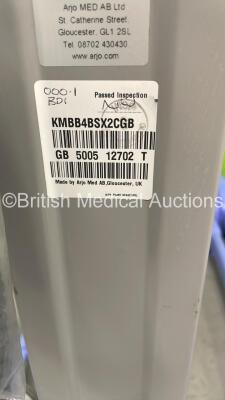 4 x Arjo Maxi-Move Electric Patient Hoists with Controllers (Not Power Tested Due to No Batteries) *S/N SEE0809460 / GB500512702T* - 5