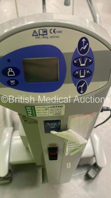 2 x Arjo Encore Electric Patient Hoist with Controllers (Both Not Power Tested Due to No Batteries) and 1 x Arjo Ambulift Classic Electric Patient Hoist with Controllers (No Battery) GB2103919130 006 / GB 1803 918576 001* - 7