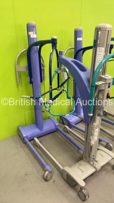 2 x Arjo Maxi-Move Electric Patient Hoists with Controllers and 1 x Arjo Opera Electric Patient Hoists with Controllers (All Not Power Tested Due to No Batteries) *S/N GB5101886388 088 / GB100534624T* - 3