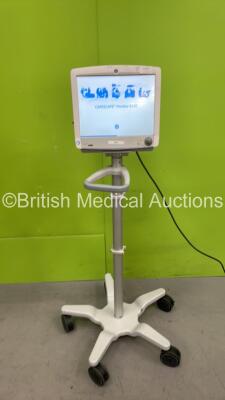 GE Carescape B650 Patient Monitor on Stand (Powers Up) *S/N SK415271116HA*