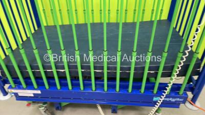 SidHil Inspiration Electric Infant Cot with Controller and Mattress (Powers Up - Mattress Water Damaged) *S/N 428640/8* - 2