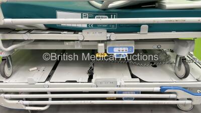 2 x Hill-Rom Electric Hospital Beds with Controllers and 1 x Mattress (Both Power Up - Mattress Water Damaged) - 2