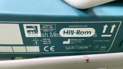 2 x Hill-Rom Electric Hospital Beds with Controllers and 1 x Mattress (Both Power Up - Mattress Water Damaged) - 5