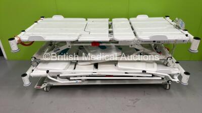 2 x Sidhil InnoV8 Electric Hospital Beds with Controllers (Both Power Up) *S/N 311562 / 311422*