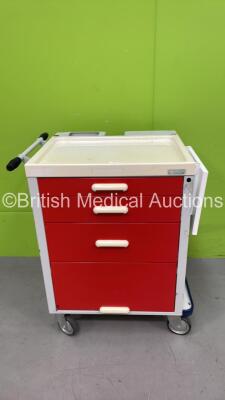 1 x Medicso Crash Trolley (No Lock) *S/N NA*