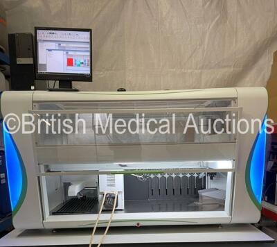 Perkin Elmer Janus G3 Liquid Handler with Dell PC and Software, Varispan Arm and Peri Pump (System and PC Power Up) - 2