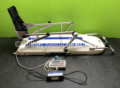 Otto Bock 480E Continuous Passive Motion System with Controller (Untested Due to Damaged Power Cable - See Photos) *SN 480-06775*