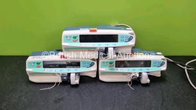 3 x Cardinal Health Alaris PK Syringe Pumps (2 x Draw Power, 1 x Powers Up) *SN 800509942 / 800504992 / 800509888*