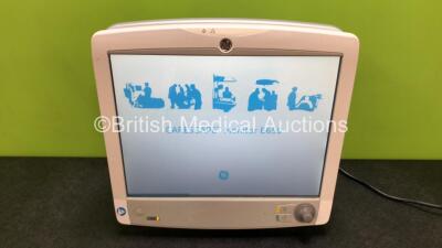 GE Carescape B650 Touch Screen Patient Monitor (Powers Up) *SN SK415271119HA*