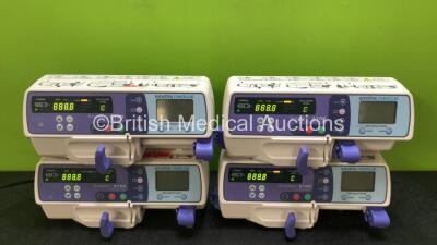 4 x Graseby 2100 Syringe Pumps *Mfd 2020* (All Power Up) *SN 201224004 / 201222814 / 201223998 / 201211480*