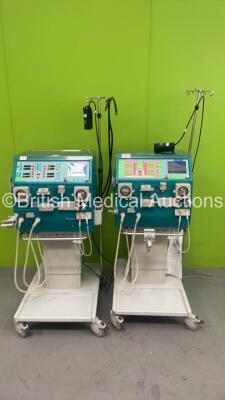 2 x Gambro AK200 Ultra S Dialysis Machines - Software Version 11.11 (Both Power Up)