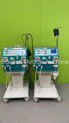 2 x Gambro AK 200 Ultra S Dialysis Machines - Software Version 11.11 (Both Power Up)