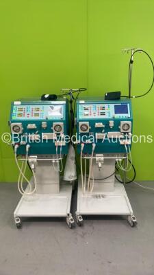 2 x Gambro AK200 Ultra S Dialysis Machines - Software Version 11.11 (Both Power Up)