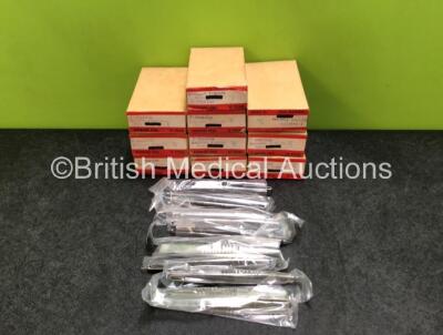 Approximately 120 x T-Over End 5 inch Dressing Forceps (New In Box - 12 Units Per Box) *Stock Photo*