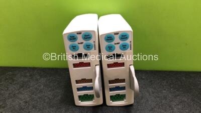 2 x GE Type E-PSMP-01 Modules Including ECG, NIBP, P1, P2, T1, T2 and SpO2 Options *SN 6903323 / 6905384*