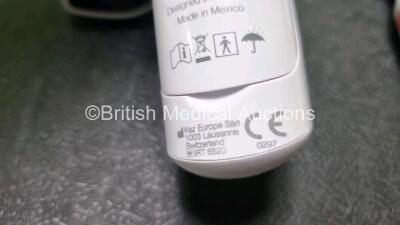 Mixed Lot Including 3 x Omron MX3 Plus Pulse Oximeters, 5 x Omron M2 Basic Pulse Oximeters, 4 x Zebra DS22 Imagers, 1 x AND Blood Pressure Monitor, 2 x Nissei WSK-1101 Blood Pressure Monitors, 3 x Boso BP Gauges, 6 x Merlin Medical Ear Thermometers, 1 x M - 6