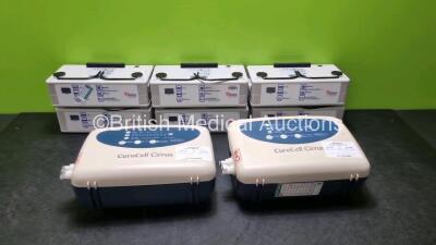 Job Lot Including 14 x Herida Healthcare Alternating Pressure Mattress Pumps (6 x Only In Photo) and 2 x Curocell Cirrus Units