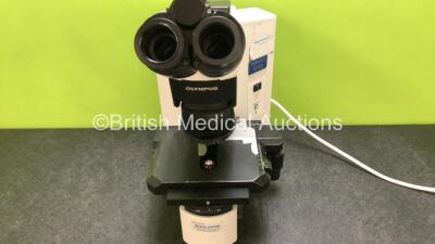 Olympus Model BX45TF Benchtop Microscope (Powers Up) *SN 2A25007* - 2