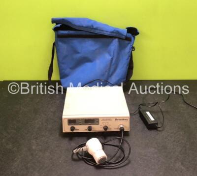 Shrewsbury Medical SM3370B Dual Frequency Ultrasound Therapy Unit with 1 x Probe in Carry Bag (Draws Power)