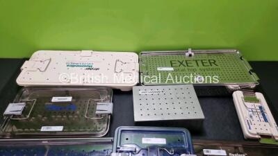 Job Lot of Various Surgical Instrument Trays - 7