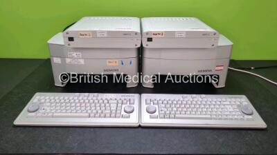 Job Lot Including 2 x Siemens Unity 2 Control Units, 1 x Siemens Unity 2 Docking Station and 2 x Keyboards