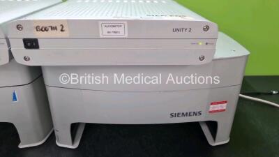 Job Lot Including 2 x Siemens Unity 2 Control Units, 1 x Siemens Unity 2 Docking Station and 2 x Keyboards - 2