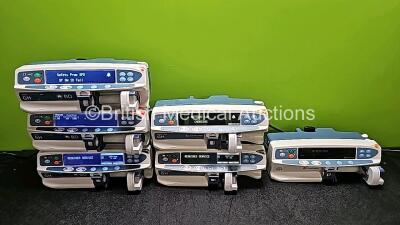 Job Lot Including 3 x BD Alaris Guardrails Plus GH Syringe Pumps, 2 x CareFusion Alaris Plus GH Syringe Pumps and 1 x CareFusion Alaris GH Syringe Pump (All Power Up) *SN 272038046 / 272030259 / 272038050 /135097586 / 135097548 / 800213989* - 2