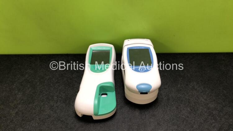 Job Lot Including 1 x Roche Coaguchek XS Plus Blood Coagulation Monitor (Missing Battery - See Photos) with 1 x Base Unit and 1 x Roche Cobas h 232 Cardiac Meter (Both Untested Due to No Power Supply)