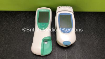 Job Lot Including 1 x Roche Coaguchek XS Plus Blood Coagulation Monitor (Missing Battery - See Photos) with 1 x Base Unit and 1 x Roche Cobas h 232 Cardiac Meter (Both Untested Due to No Power Supply) - 2