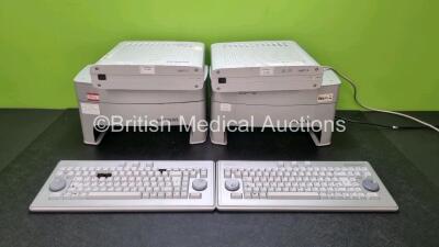 Job Lot Including 2 x Siemens Unity 2 Control Units, 1 x Siemens Unity 2 Docking Station and 2 x Keyboards