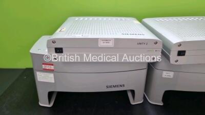 Job Lot Including 2 x Siemens Unity 2 Control Units, 1 x Siemens Unity 2 Docking Station and 2 x Keyboards - 3