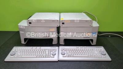 Job Lot Including 2 x Siemens Unity 2 Control Units, 1 x Siemens Unity 2 Docking Station and 2 x Keyboards