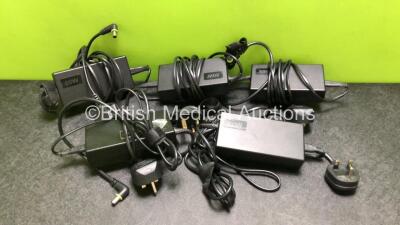 15 x Philips Respironics DreamStation AC Power Supplies (Untested) *5 in Photo - 15 in Total*