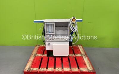 Datex Ohmeda Aestiva /5 Induction Anaesthesia Machine with InterMed Penlon Nuffield Anaesthesia Ventilator Series 200 with Hoses